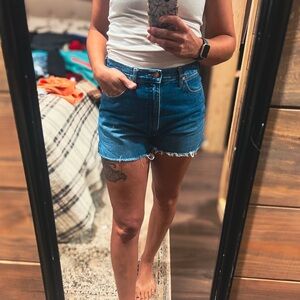 Wrangler Blue Jean Shorts for Women